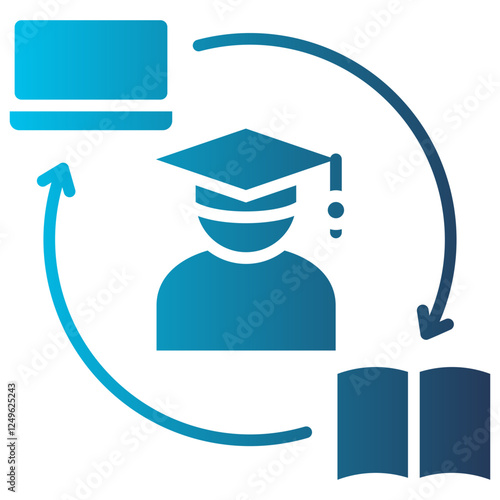 Blended Learning Icon