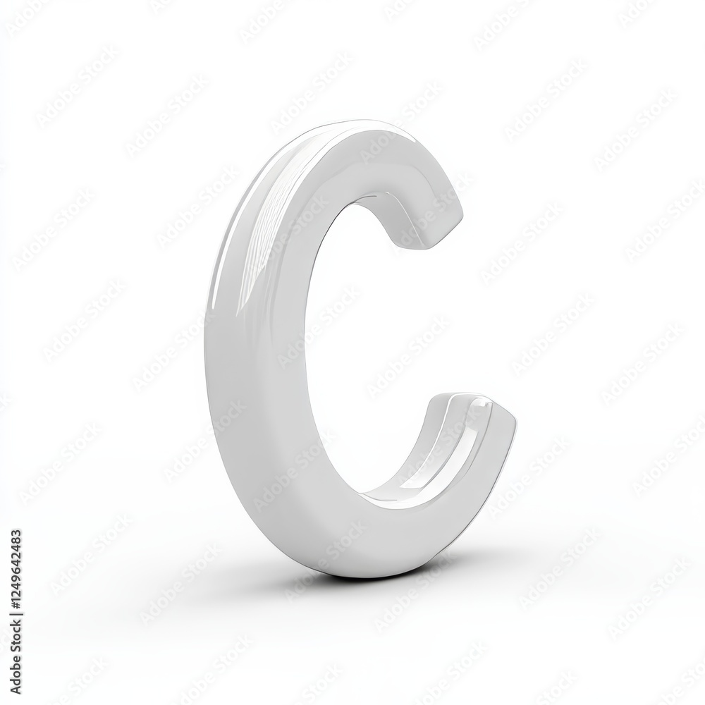 Contact 3D icon on a clean white background, representing communication and connection in a modern Contact 3D icon on a clean white background, representing communication and connection in a modern