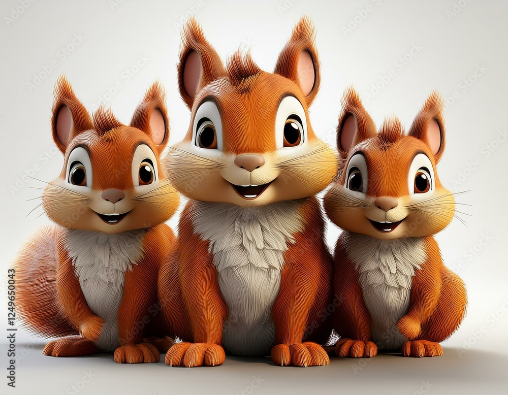 Niedliches Eichhörnchen Niedliches Eichhörnchen