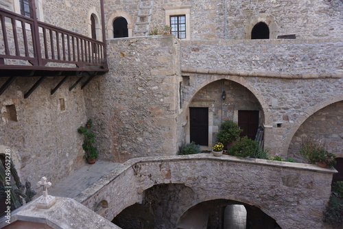 Toplou monastery in Crete, Greece near Sitia, Lasithi
