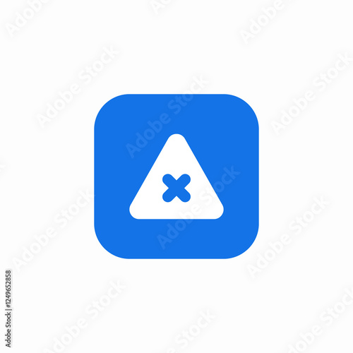 danger careful icon sign vector