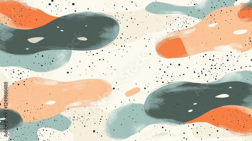 Abstract pastel shapes background, website design