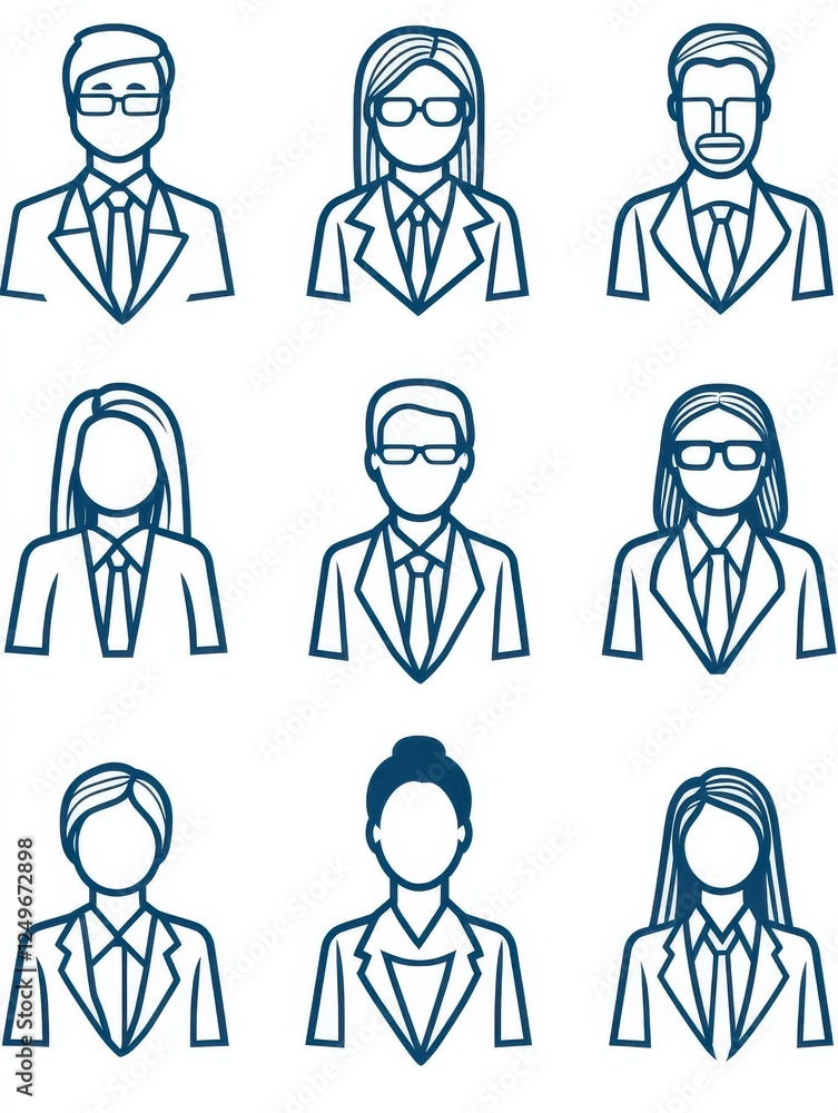 Human resources vector line icon set isolated on white background. Human resources line icon set for infographic, website or app. Scalable icon designed on a grid system. Human resources vector line icon set isolated on white background. Human resources line icon set for infographic, website or app. Scalable icon designed on a grid system.