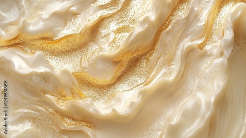 Elegant pearl gold abstract background featuring matte golden brass textures with a subtle grainy effect