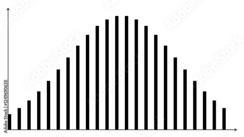 High Contrast Bar Graph with Axes and Titles