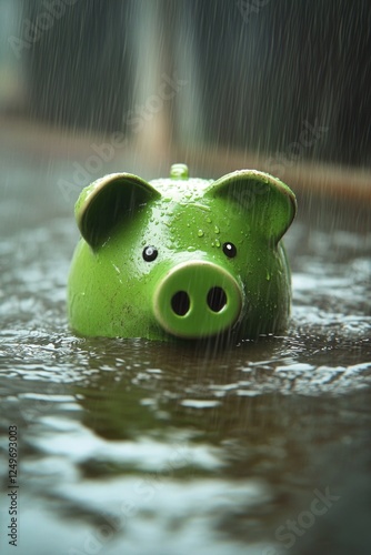 Rainy Day Piggy Bank photo