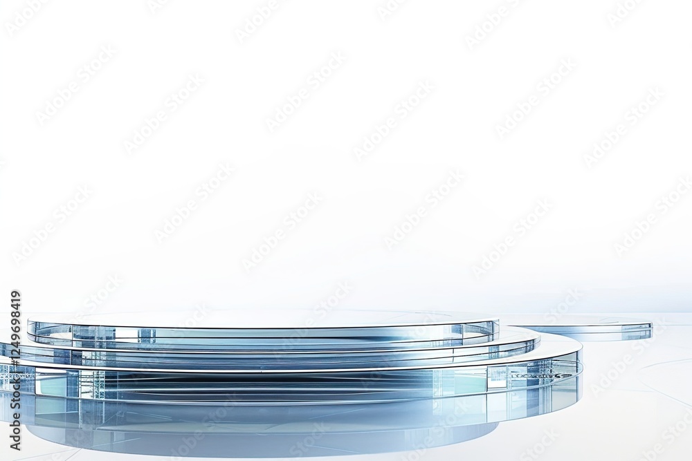 Sturdy Base Platform with Solid Background Sturdy Base Platform with Solid Background