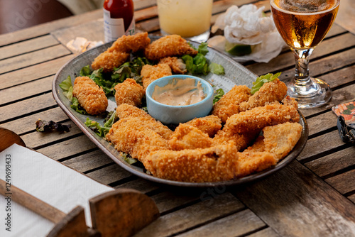 fried fish and chips
