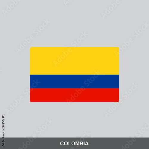Colombia national flag vector design Free Download Colombia national flag vector design - GFXLoad