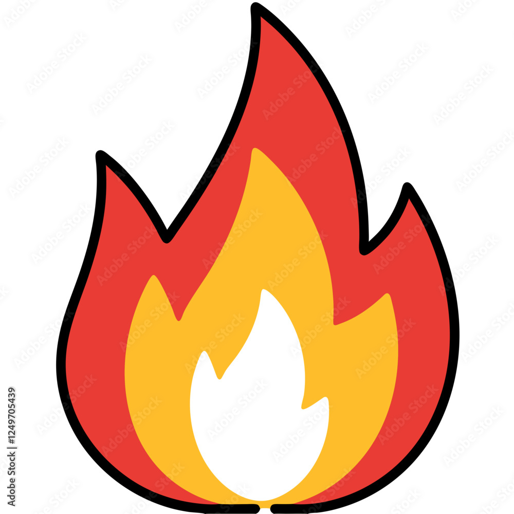 fire icon vector illustration fire icon vector illustration