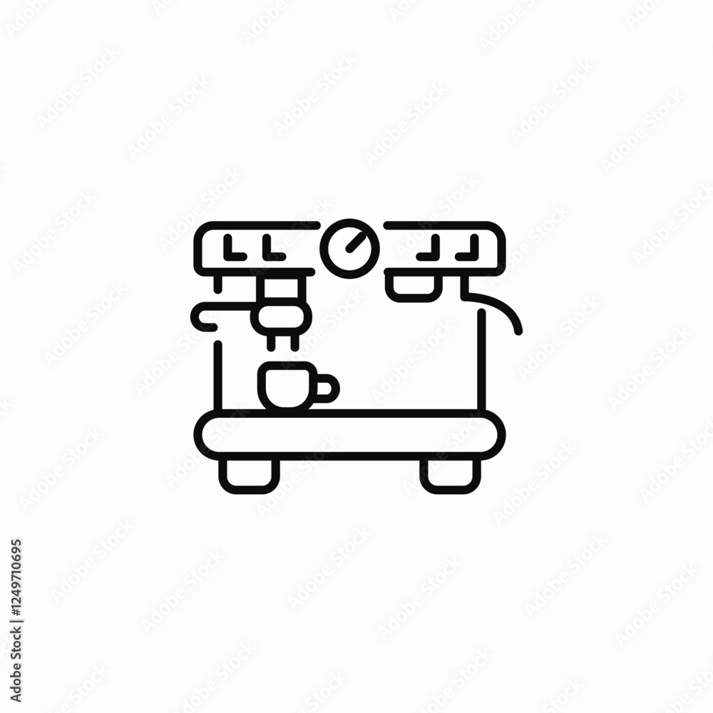 beverage machine icon sign vector beverage machine icon sign vector