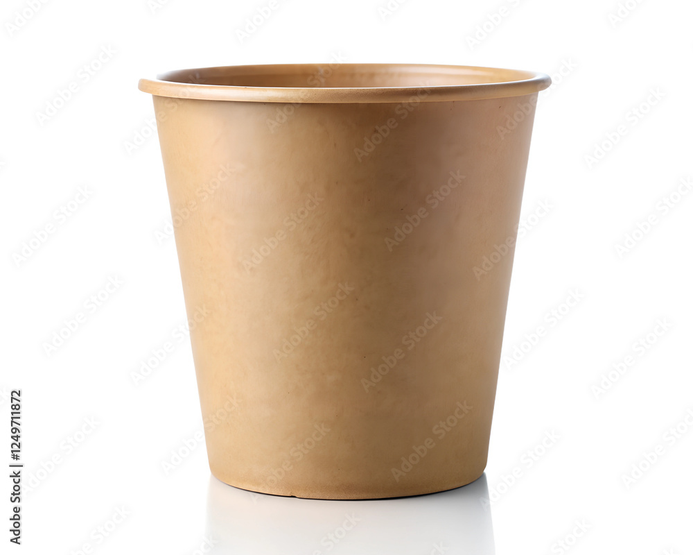 brown ceramic pot isolated brown ceramic pot isolated