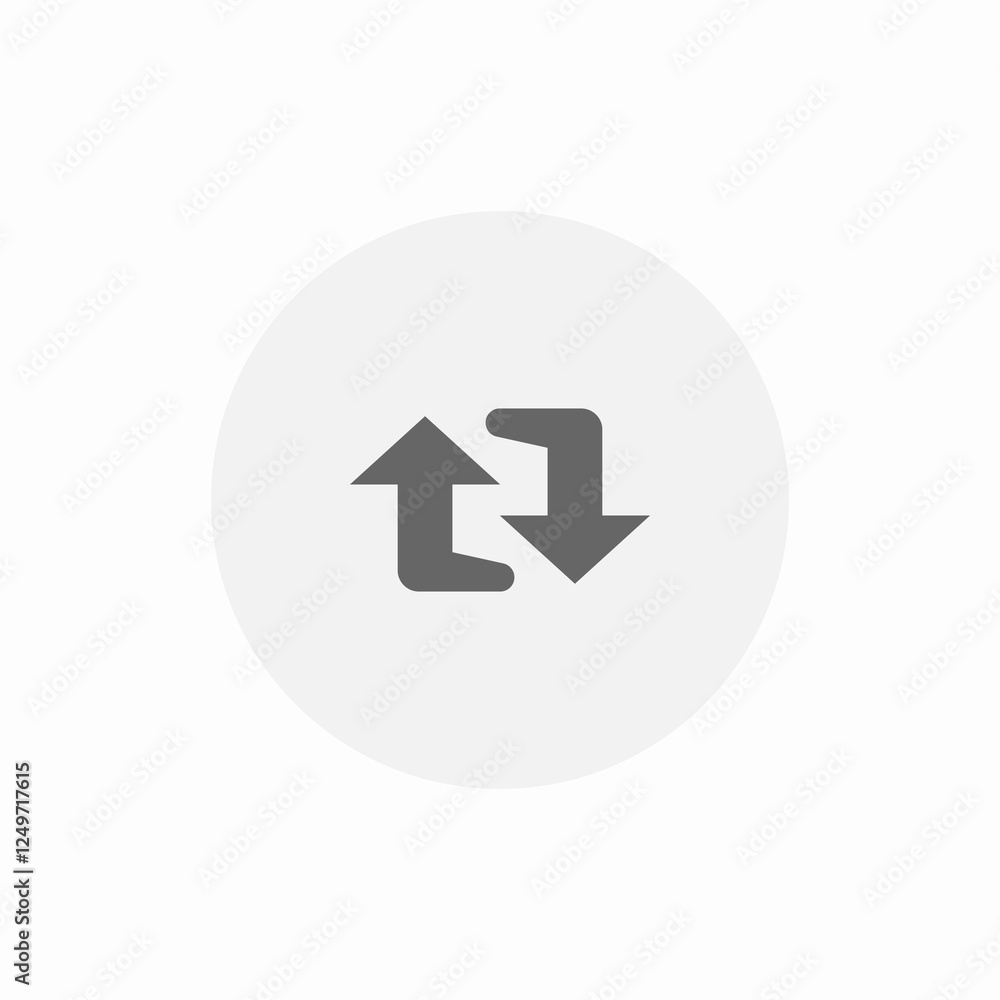 post content reposting icon sign vector post content reposting icon sign vector
