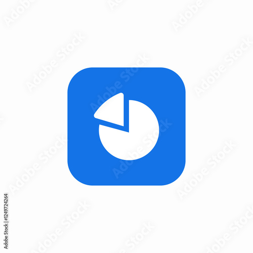 statistics presentation icon sign vector