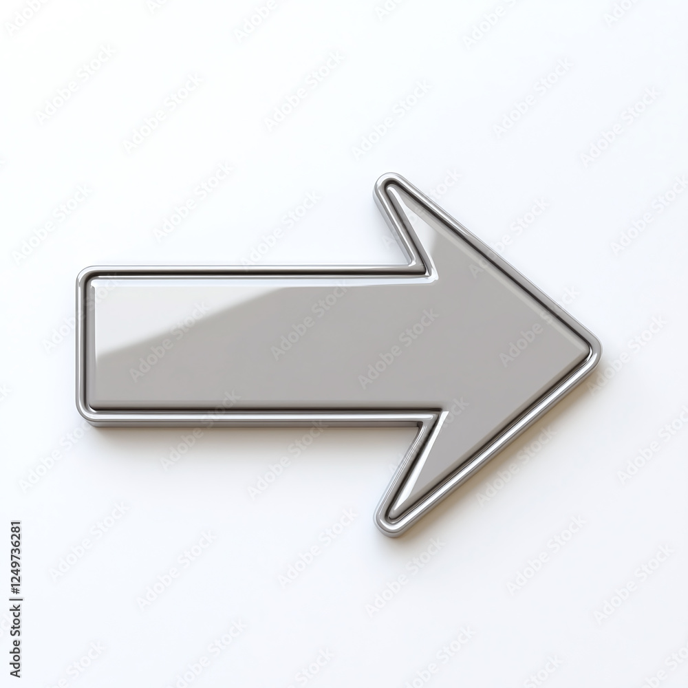 Light gray arrow with dashed outline isolated on white background. Light gray arrow with dashed outline isolated on white background.