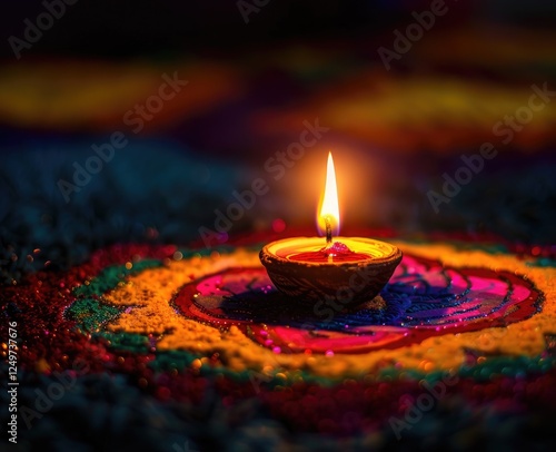 Diwali festival of lights background, profesional photo shoot, perfect photo photo