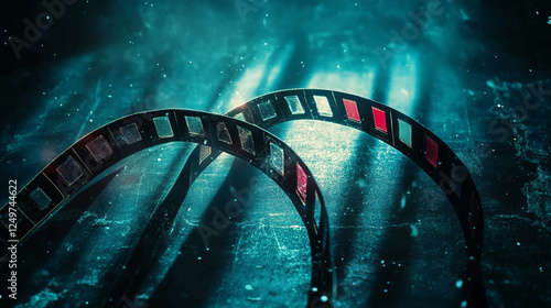 Wallpaper Mural A vintage distressed photo with light leaks, film grain, and texture overlay. Features dust, scratches, and a vignette border for a retro, analog grunge look with space for captions or messaging Torontodigital.ca