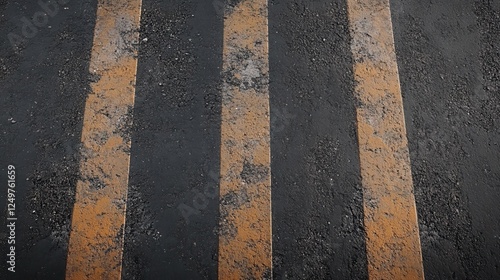 Abstract road repair background. Pavement renewal. Updating the road surface. photo