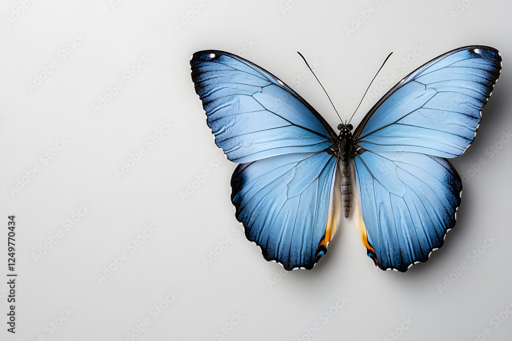 Fototapeta premium beautiful butterfly isolated on white