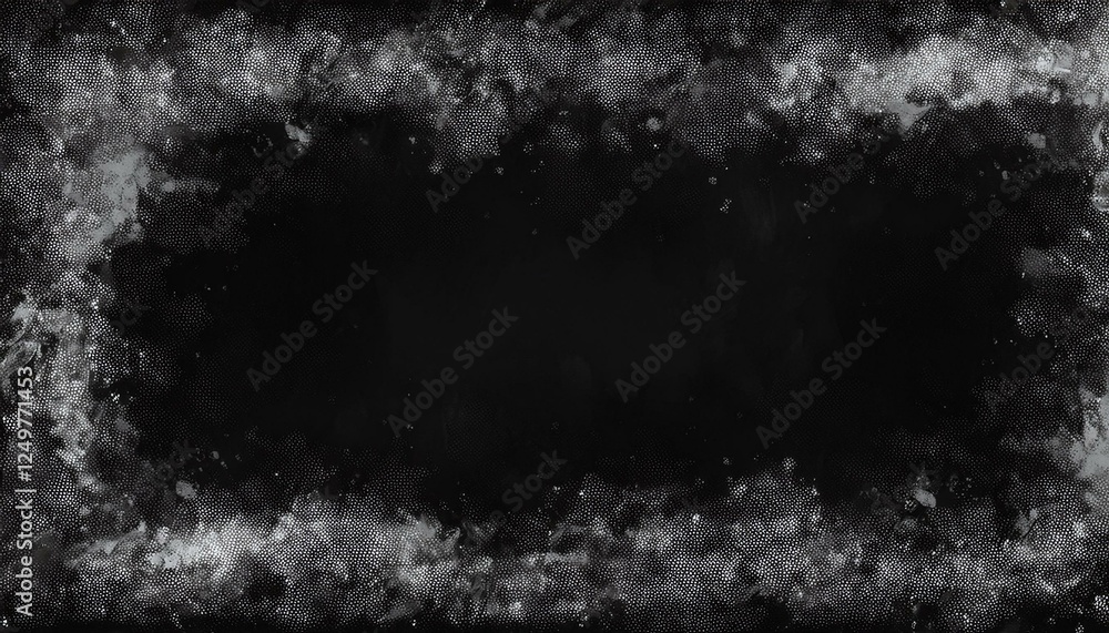 frame border of modern sparkle abstract background design in black background with copy space for text frame border of modern sparkle abstract background design in black background with copy space for text