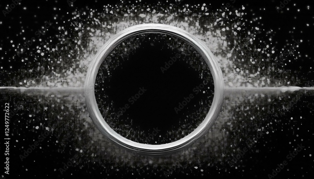 frame border of modern sparkle abstract background design in black background with copy space for text frame border of modern sparkle abstract background design in black background with copy space for text