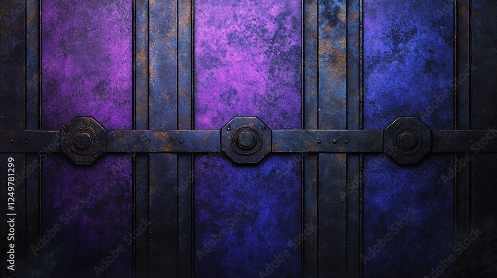 Abstract Metal Texture Background with Purple and Blue Color Gradient Abstract Metal Texture Background with Purple and Blue Color Gradient