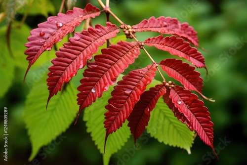 Wallpaper Mural Poisonous sumac leaves in summer Bavaria Germany Torontodigital.ca