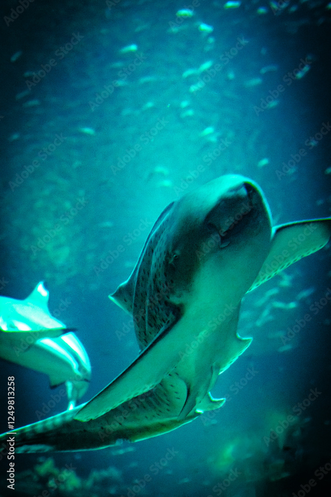 Fototapeta premium le requin zèbre
