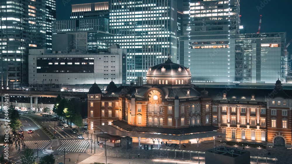 Fototapeta premium Tokyo Station in Japan