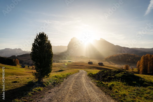 Alpe di Siusi in the Italian Dolomites