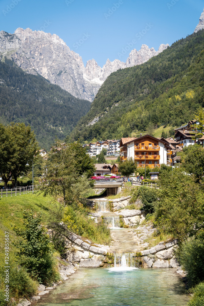 Molveno in the Dolomites, Italy