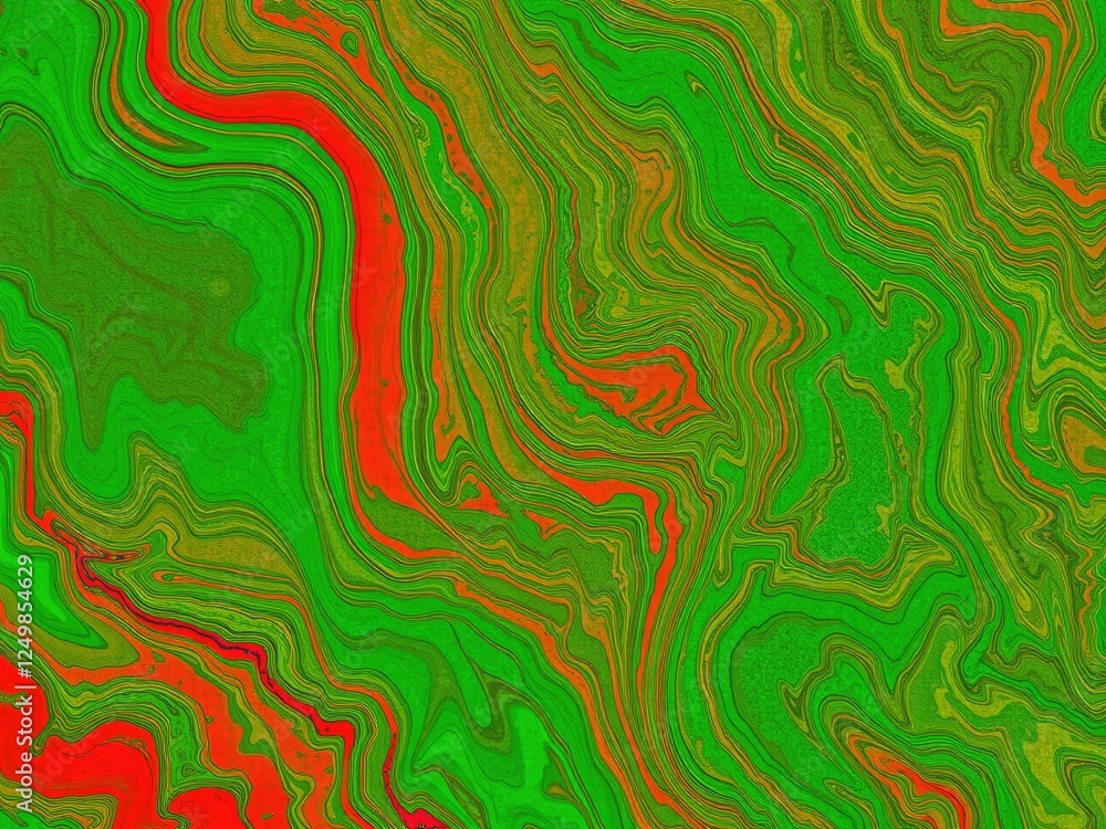 Red green blue and yellow marbled effect on a textured background creating a mesmerizing visual experience, graphic, abstract Red green blue and yellow marbled effect on a textured background creating a mesmerizing visual experience, graphic, abstract