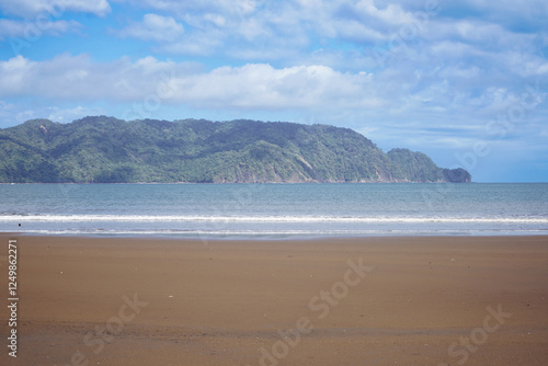 beach and mountains
