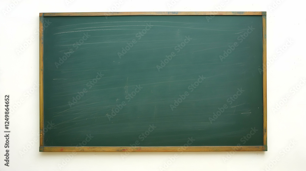 Empty green chalkboard classroom wall background Empty green chalkboard classroom wall background