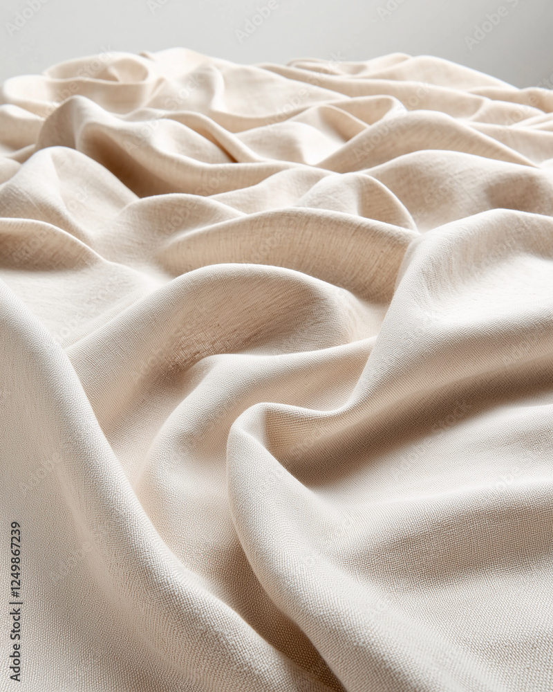 Elegant Beige Linen Fabric Texture
Elegant Beige Linen Fabric Texture