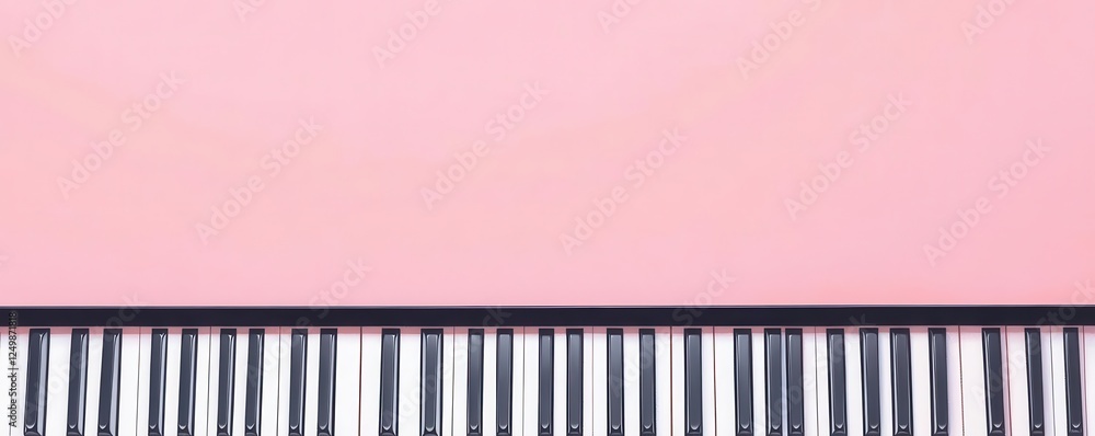 abstract piano keys flat design top view romantic melody theme hand-drawn colored pastel abstract piano keys flat design top view romantic melody theme hand-drawn colored pastel