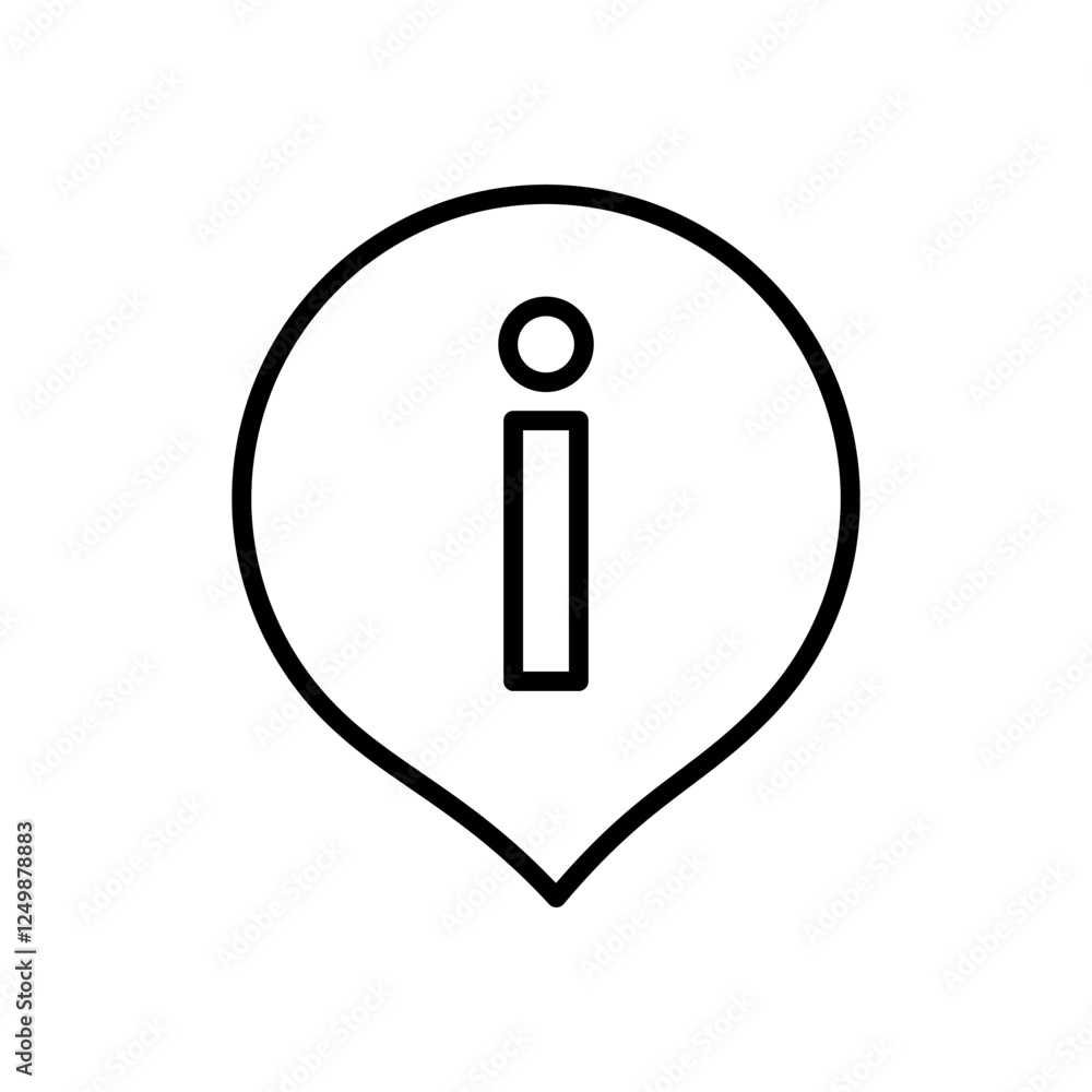 Information sign icon vector. about us sign and symbol. question mark icon