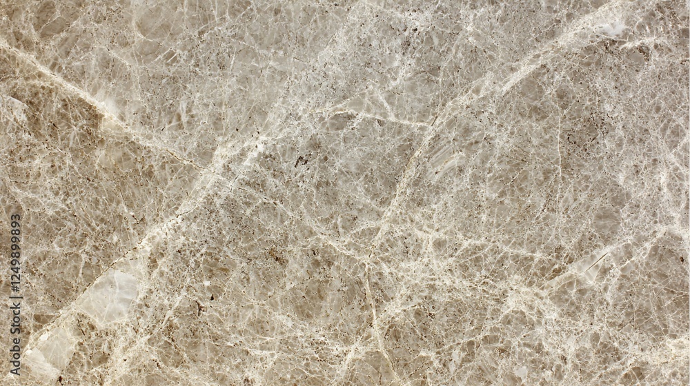 Fototapeta premium Close-up beige marble texture with intricate veining and patterns.