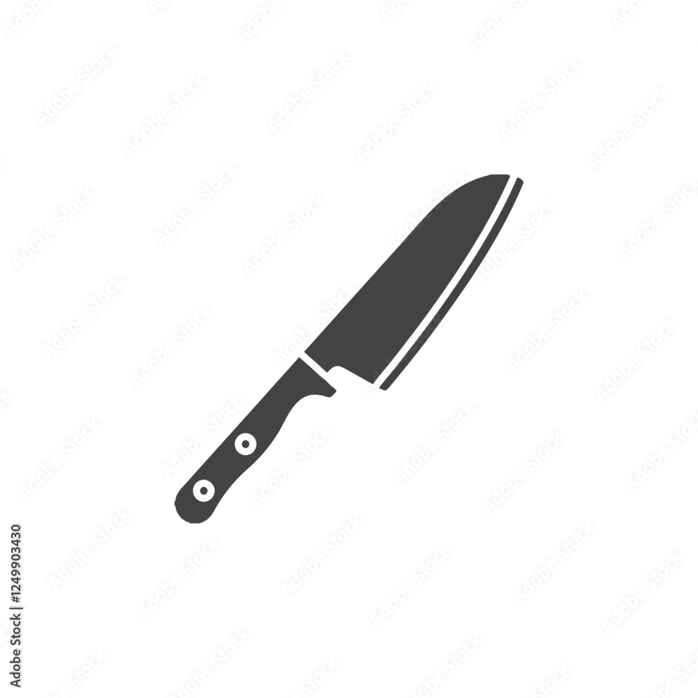 knife icon vector symbol black and white knife icon vector symbol black and white