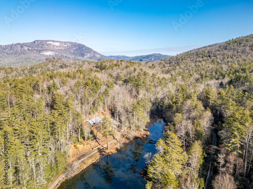 whiteside mountain - highlands, NC photo