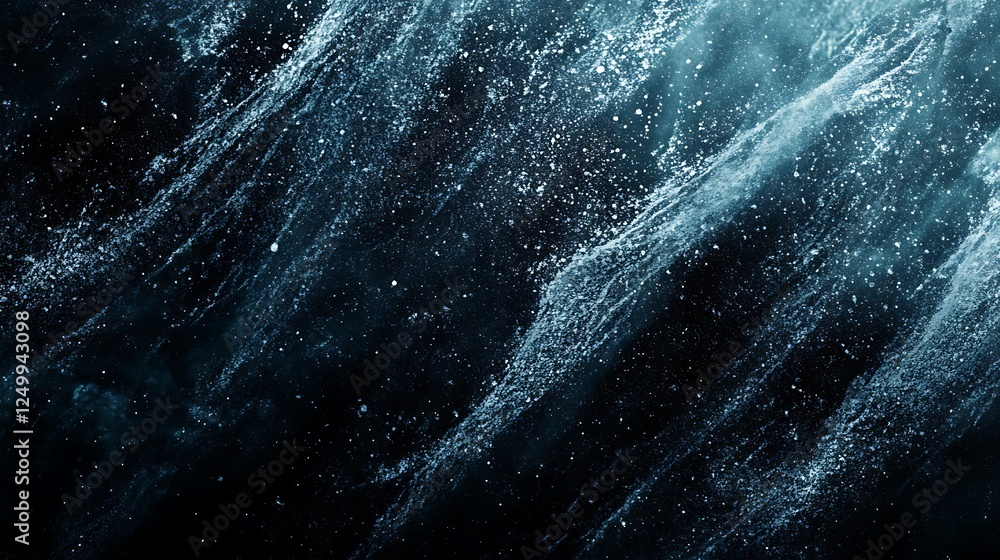 Fototapeta premium Abstract blue water splash background