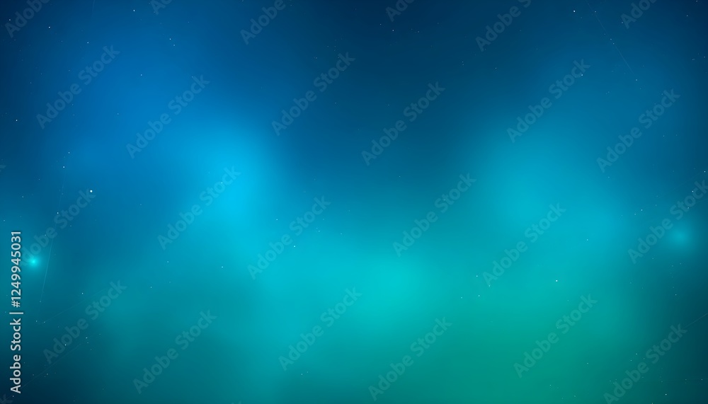 Abstract Blue and Green Gradient Background with Subtle Light and Starry Effects Abstract Blue and Green Gradient Background with Subtle Light and Starry Effects