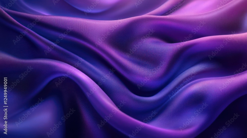 A close-up of purple fabric with a smooth texture and subtle folds. A close-up of purple fabric with a smooth texture and subtle folds.