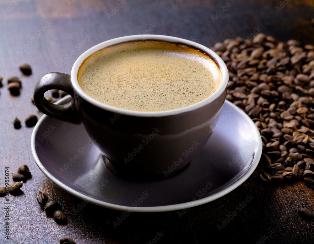 Perfectly roasted beans make the perfect cup of coffee Perfectly roasted beans make the perfect cup of coffee