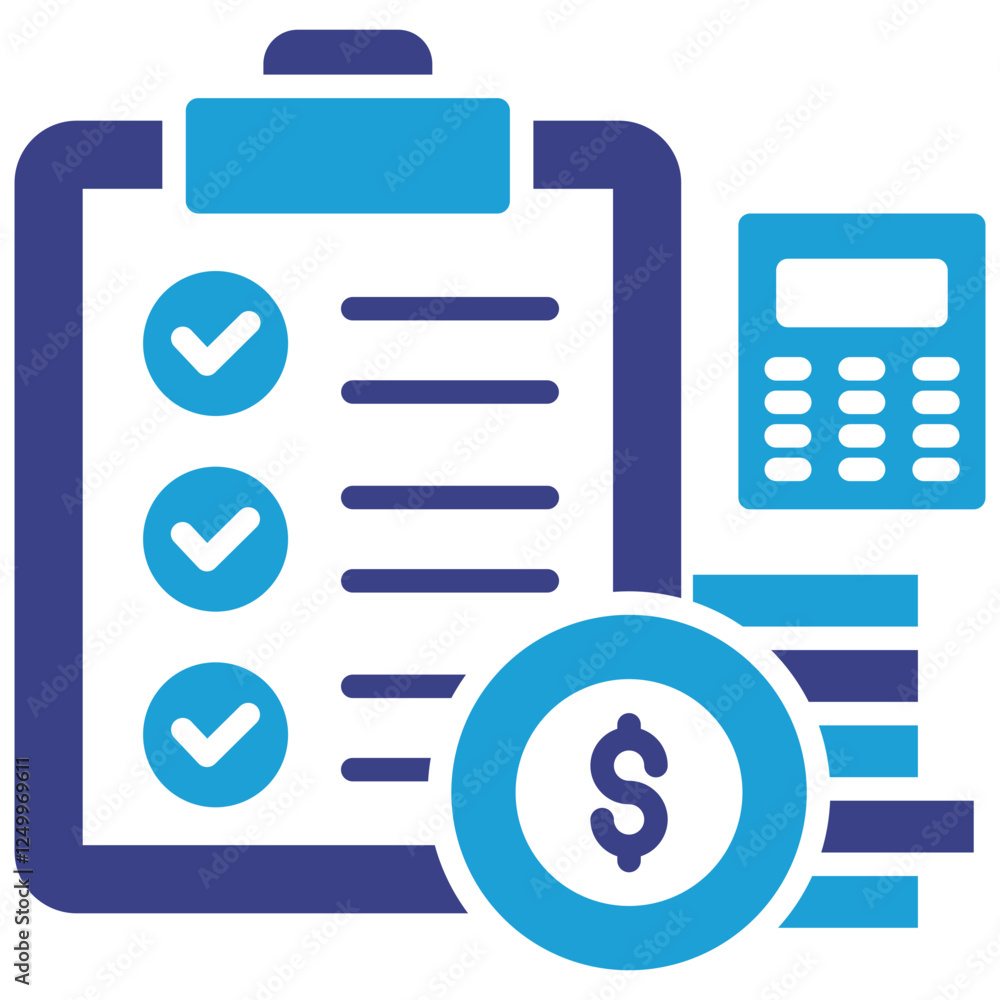 Budgeting Icon Budgeting Icon