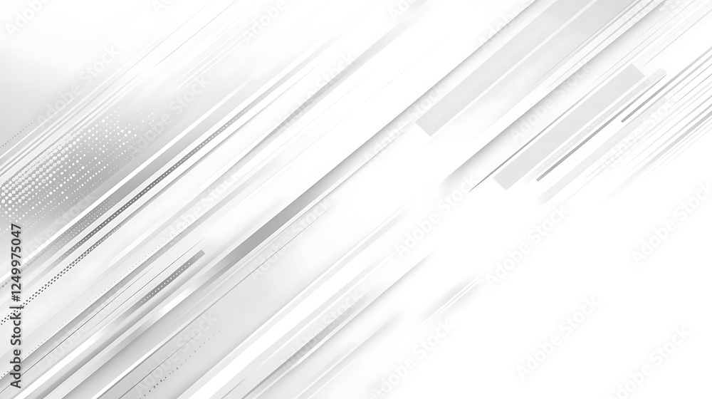 Fototapeta premium Abstract gray lines background