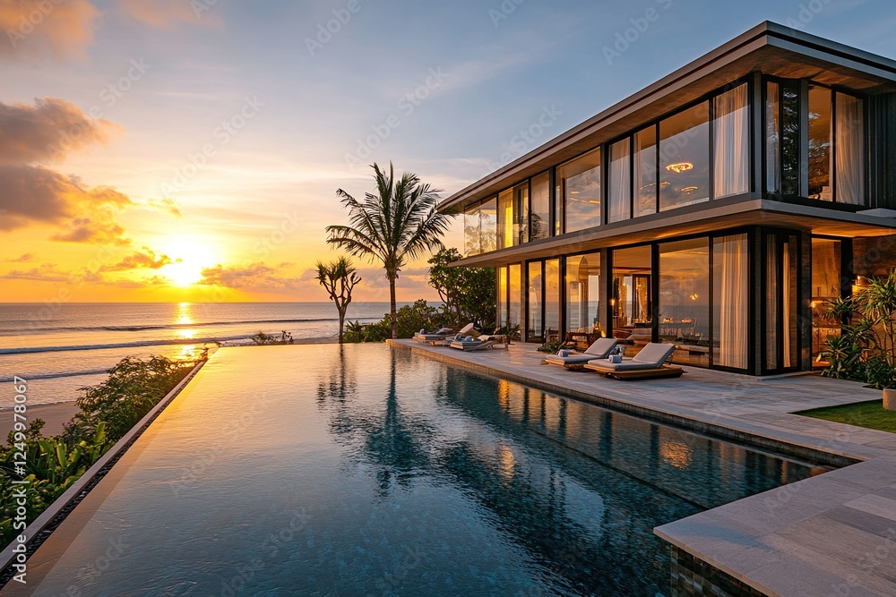 Oceanfront Villa: Sunset Views, Infinity Pool, Luxury Getaway, Tranquil Escape, Beachfront Paradise, Modern Architecture, Stunning Design, Relaxing Retreat, Coastal Living, Dream Vacation Oceanfront Villa: Sunset Views, Infinity Pool, Luxury Getaway, Tranquil Escape, Beachfront Paradise, Modern Architecture, Stunning Design, Relaxing Retreat, Coastal Living, Dream Vacation