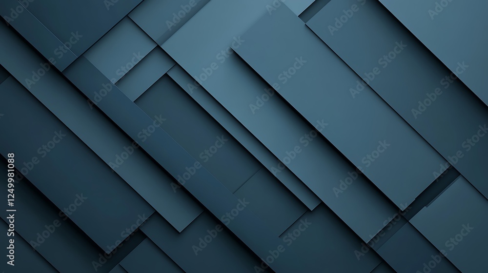 Abstract Dark Blue Geometric Rectangular Pattern Abstract Dark Blue Geometric Rectangular Pattern
