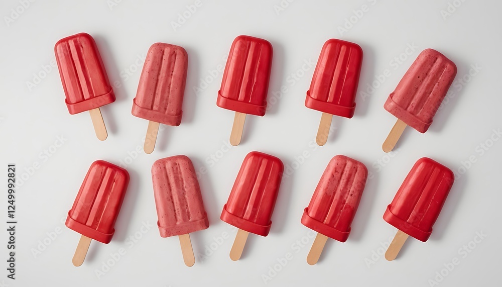 Refreshing Red Ice Pops Collection – Generative AI on Transparent Background. 3
Refreshing Red Ice Pops Collection – Generative AI on Transparent Background. 3