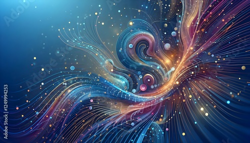 abstract blue background